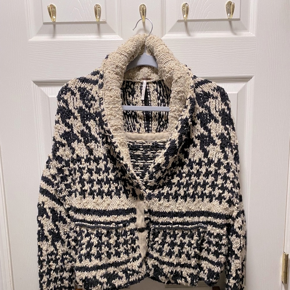 Free people oversized cardigan sweater